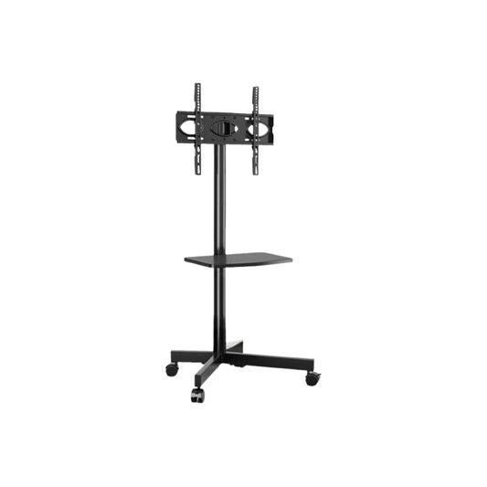 TV Presentation Stand w/ Shelf & Castors (23 - 60" TVs)