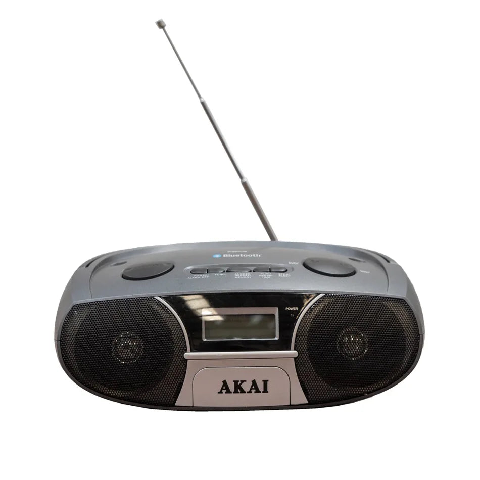 AKAI Boombox FM Radio with Bluetooth